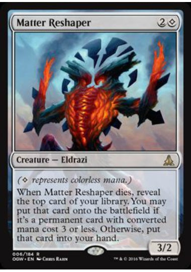 (英)【Foil】作り変えるもの / Matter Reshaper【OGW】 No.006
