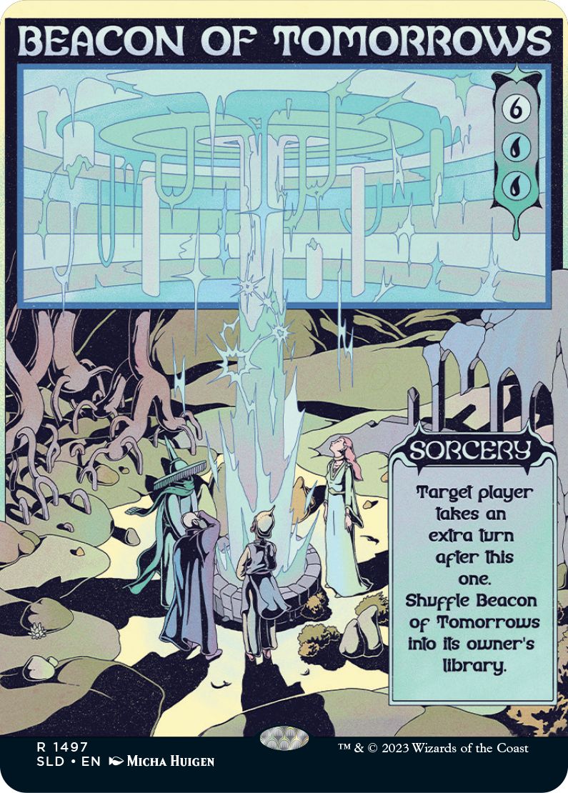 (英)【Foil】明日の標 / Beacon of Tomorrows【SLD】Tales of the Time Stoppers No.1497