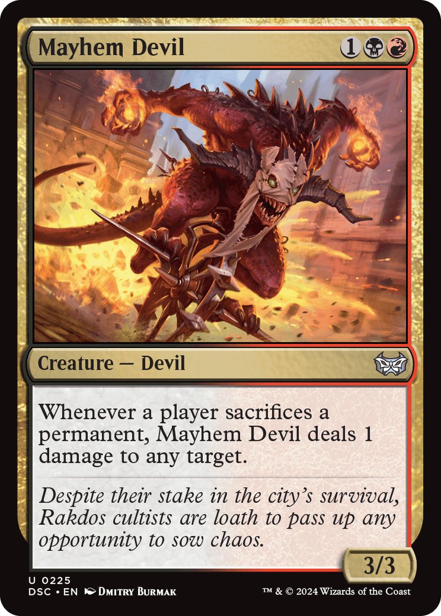 (英)波乱の悪魔 / Mayhem Devil【DSC】 No.225