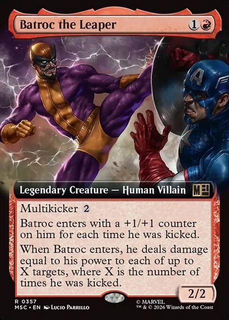 (英)バトロック・ザ・リーパー / Batroc the Leaper ★拡張枠★ 【MSC】 No.357