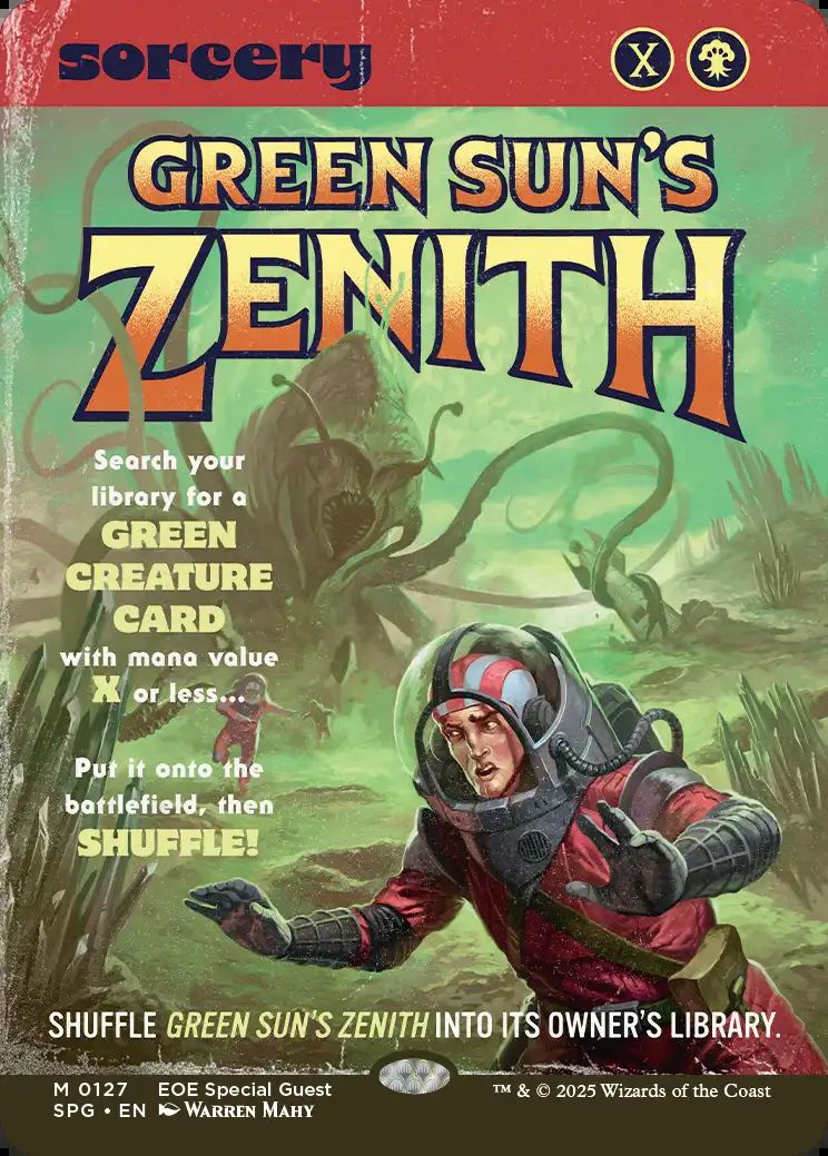 (英)緑の太陽の頂点 / Green Sun's Zenith ★ショーケース★(スペシャルゲスト) 【SPG】 No.127