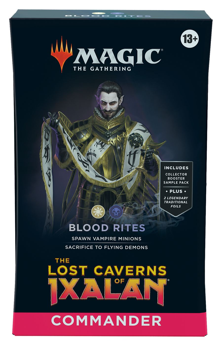 (英)イクサラン：失われし洞窟 統率者デッキ「血の儀式」 / The Lost Caverns of Ixalan Commander Deck "Blood Rites"【BOX】 ※発送方法は「ゆうパック」を選択してください。