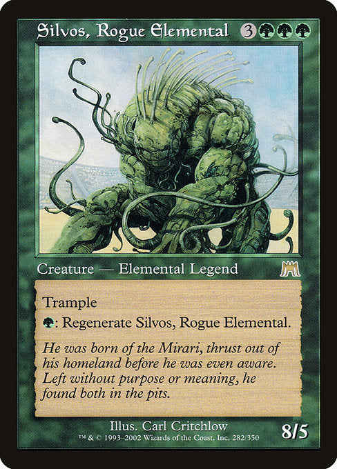 (英)悪辣な精霊シルヴォス / Silvos, Rogue Elemental【ONS】 No.282