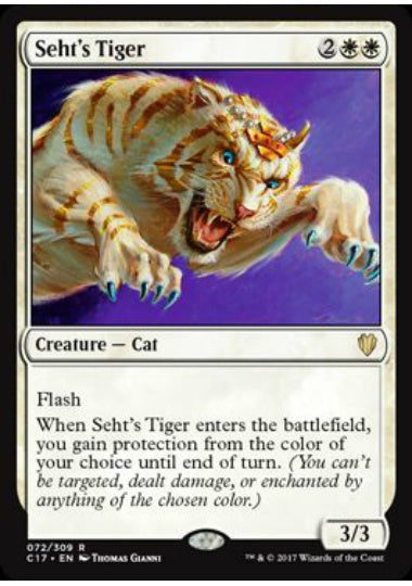 (英)セトの虎 / Seht's Tiger【C17】 No.072