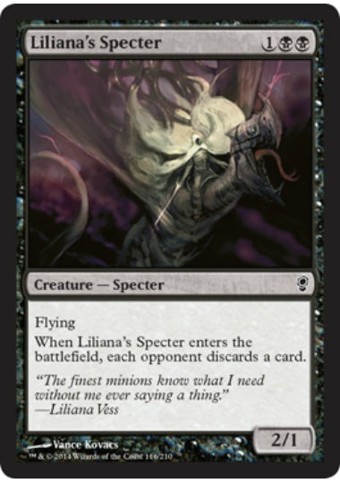 (英)【Foil】リリアナの死霊 / Liliana's Specter【CNS】 No.116