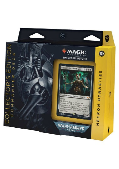 (英)ウォーハンマー40,000統率者デッキ「ネクロン王朝」 Collector's Edition / Warhammer 40,000 Commander Deck "Necron Dynasties" Collector's Edition【BOX】 ※発送方法は「ゆうパック」を選択してください。