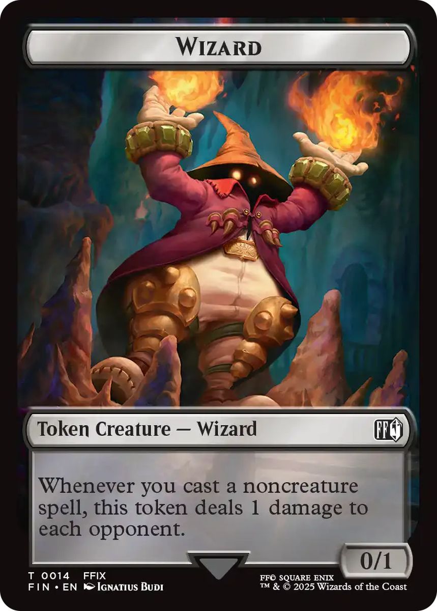 (英)ウィザードトークン / Wizard Token No.014 - 鳥トークン / Bird Token【FIN-TOKEN】 No.016