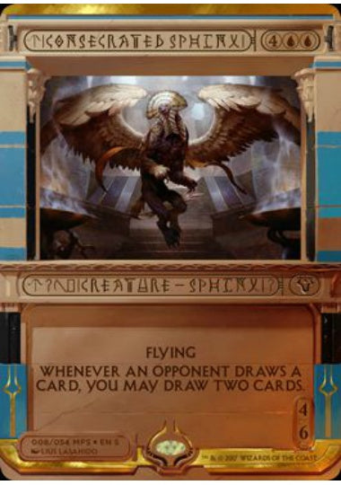 (英)【Foil】聖別されたスフィンクス / Consecrated Sphinx【MPSAKH】 No.008