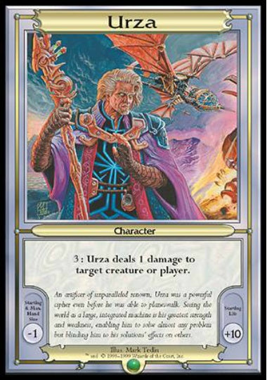 (英)Urza 【VANGUARD】 【大判カード】 シリーズ4 No.030