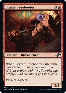 (英)鉄面連合の掠め取り / Brazen Freebooter【J22】 No.506