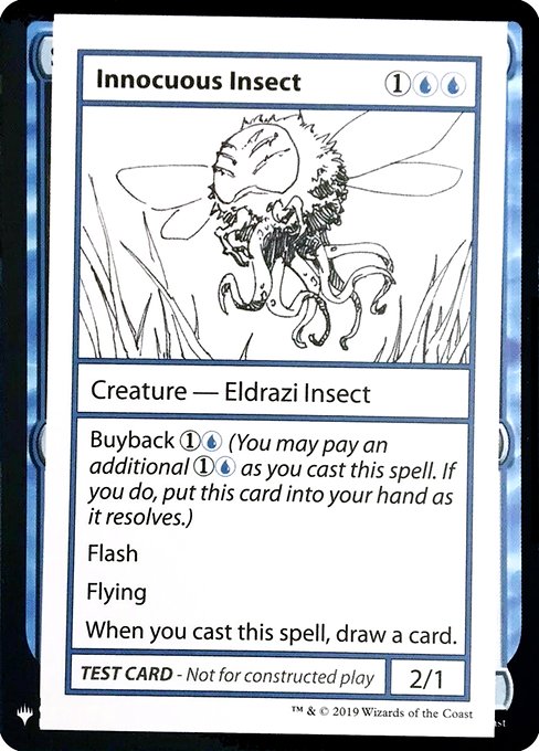 (英)Innocuous Insect【MB1-TEST】 No.023