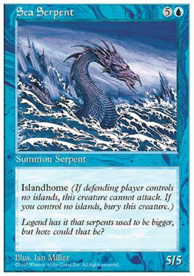 (英)大海蛇 / Sea Serpent【5ED】 No.118