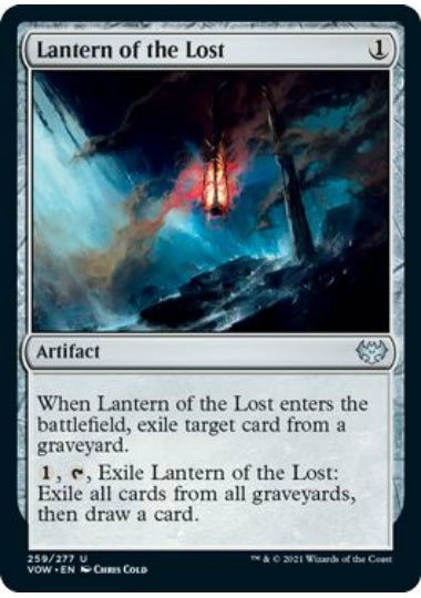 (英)【Foil】失われし者のランタン / Lantern of the Lost【VOW】 No.259