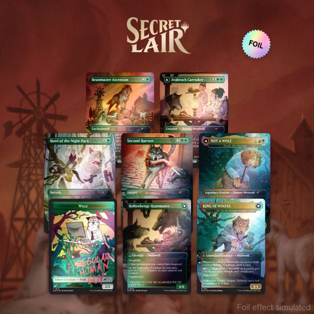 (英)Featuring: Not a Wolf Foil Edition 【BOX】 ※発送方法は「ゆうパック」を選択してください。