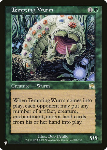 (英)誘うワーム / Tempting Wurm【LST】 No.942