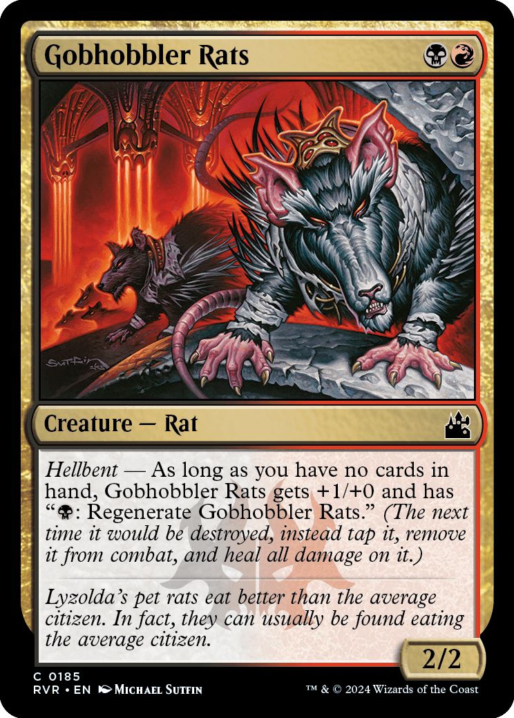 (英)粘液絡みの鼠 / Gobhobbler Rats【RVR】 No.185