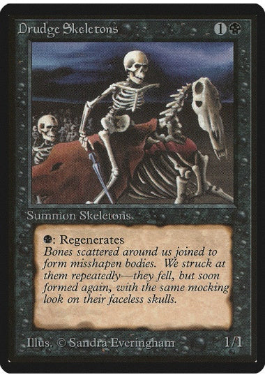 (英)蠢く骸骨 / Drudge Skeletons【BETA】 No.107