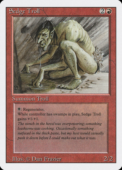 (英)Sedge Troll【3ED】 No.174