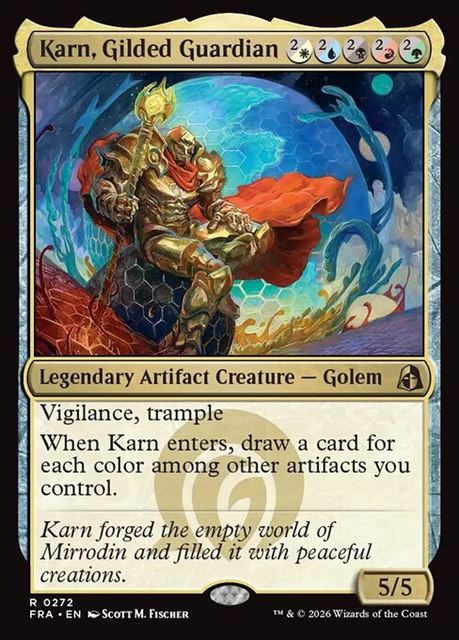 【予約商品】(英)金色の守護者、カーン / Karn, Gilded Guardian【FRA】 No.272