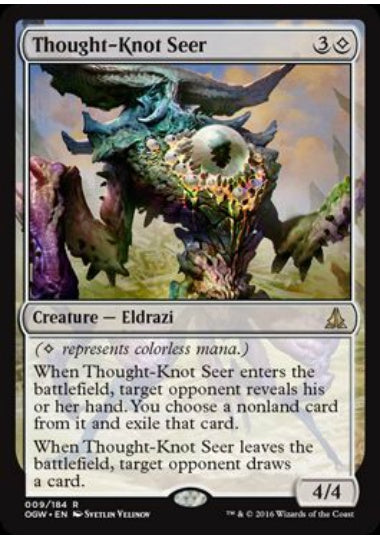 (英)難題の予見者 / Thought-Knot Seer【OGW】 No.009