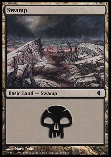 (英)【Foil】沼 / Swamp【ALA】 No.240