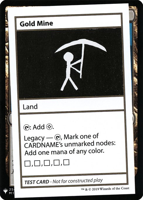 (英)Gold Mine【MB1-TEST】 No.116