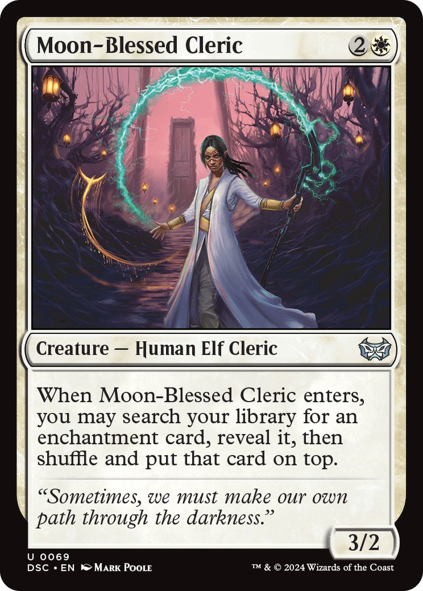(英)月恵みのクレリック / Moon-Blessed Cleric【DSC】 No.069