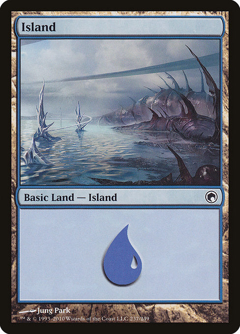 (英)【Foil】島 / Island【SOM】 No.237