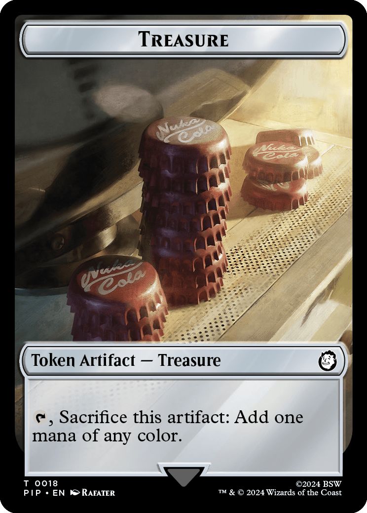 (英)宝物トークン / Treasure Token No.018 - エネルギー貯蔵所 / Energy Reserve【PIP-TOKEN】 No.021