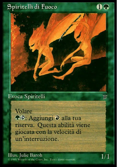 (イタリア語)Spiritelli di Fuoco / Fire Sprites【LEG】 No.186