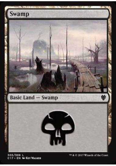 (英)沼 / Swamp【C17】 (Kev Walker) No.303