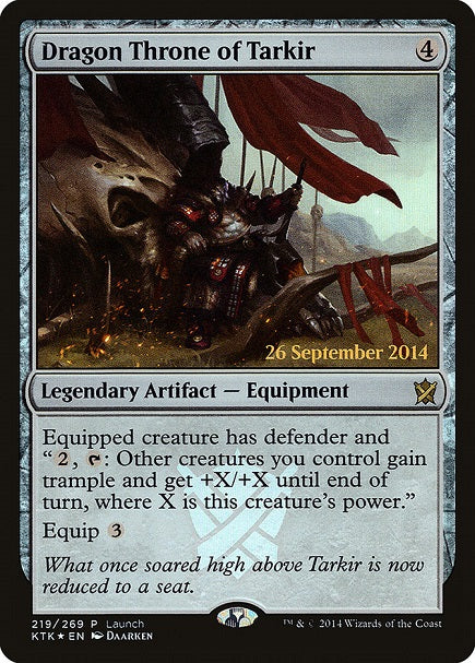 (英)【Foil】タルキールの龍の玉座 / Dragon Throne of Tarkir【PRM】発売記念週末プロモ No.037