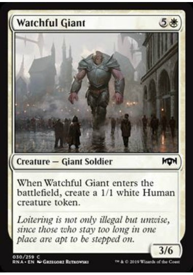 (英)用心深い巨人 / Watchful Giant【RNA】 No.030