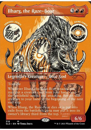 (英)猪の祟神、イルハグ / Ilharg, the Raze-Boar【SLD】 Monster Anatomy 101 No.318