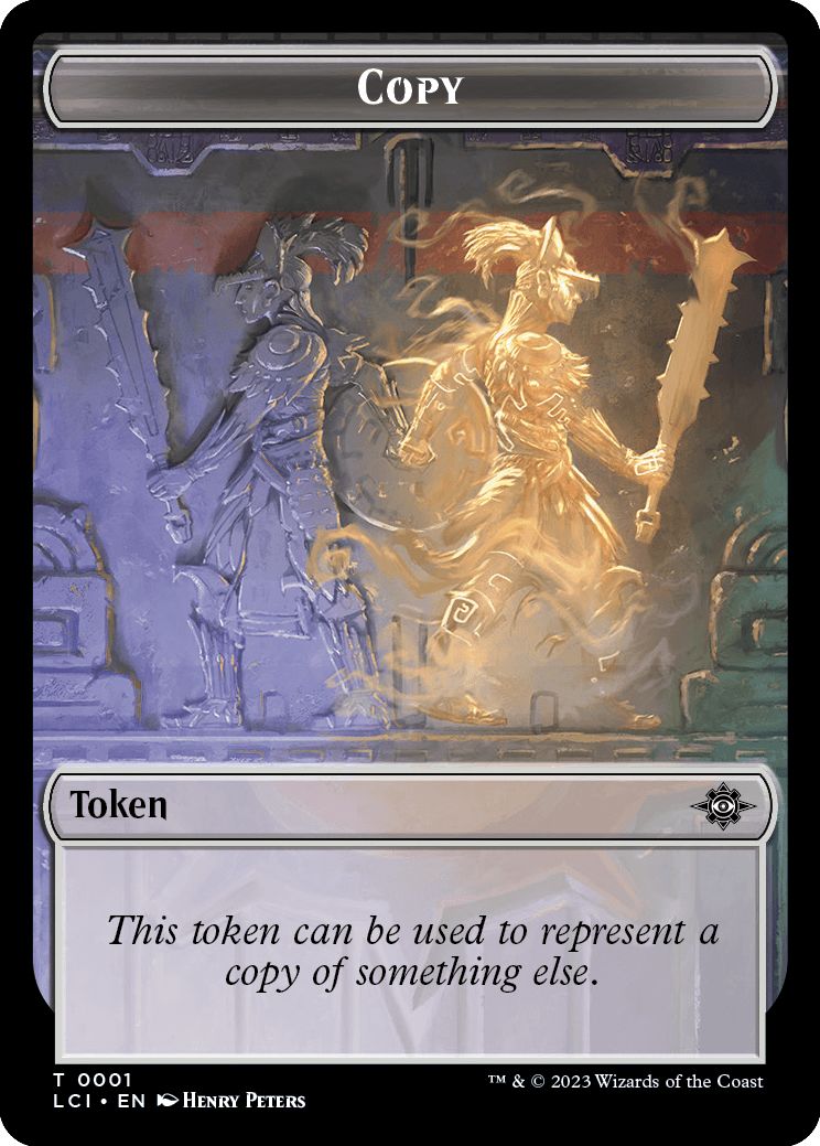 (英)コピートークン / Copy Token No.001 - マーフォークトークン / Merfolk Token【LCC-TOKEN】 No.005