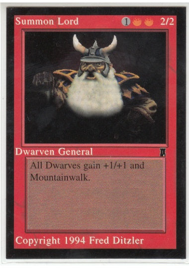 (英)Dwarven General【MIDDLE AGES】【非公式】【未貼り付け】
