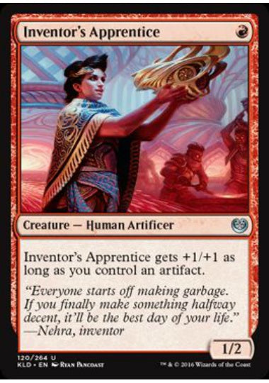 (英)【Foil】発明者の見習い / Inventor's Apprentice【KLD】 No.120