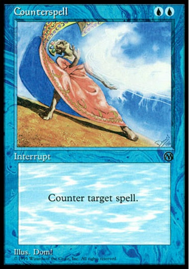 (英)対抗呪文 / Counterspell【PRM】 DCIレジェンドメンバーシッププロモ No.011