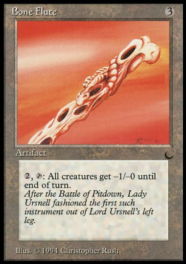 (英)Bone Flute【DRK】 No.097