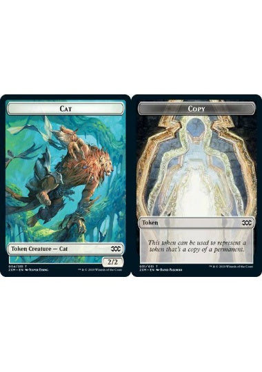 (英)【Foil】猫トークン / Cat TokenNo.004 - コピートークン / Copy Token【2XM-TOKEN】 No.031