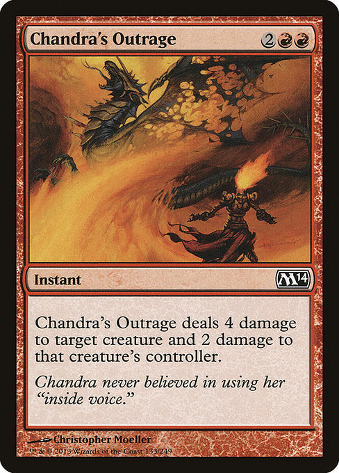 (英)チャンドラの憤慨 / Chandra's Outrage【M14】 No.133