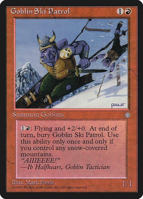 (英)Goblin Ski Patrol【ICE】 No.190