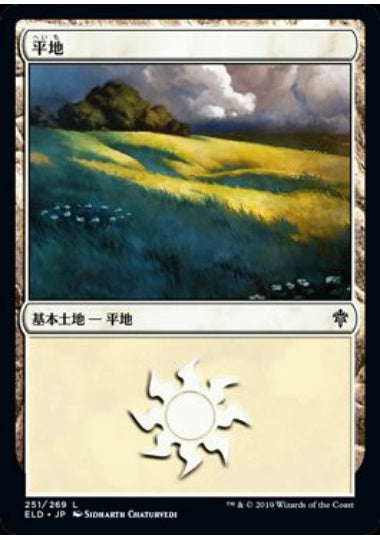 (日)平地 / Plains【ELD】 No.251