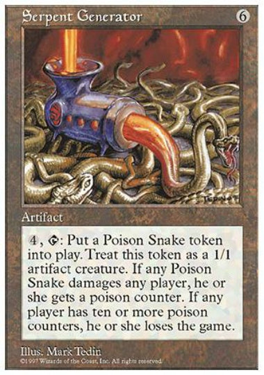 (英)毒蛇製造器 / Serpent Generator【5ED】 No.397