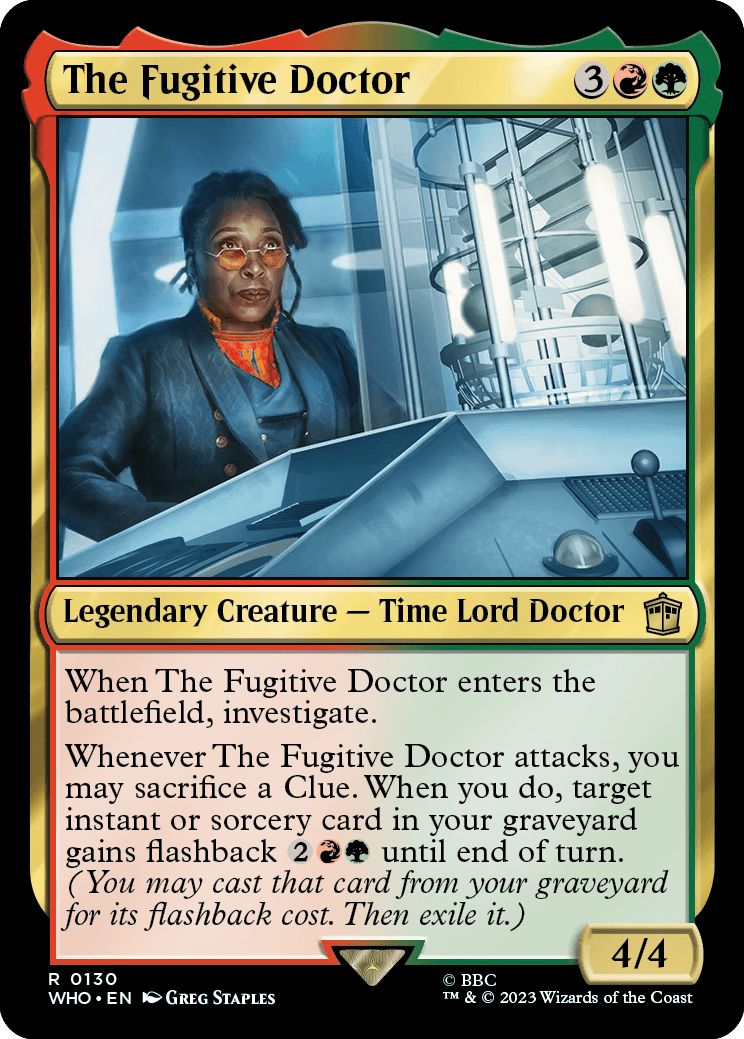 (英)逃亡ドクター / The Fugitive Doctor【WHO】 No.0130