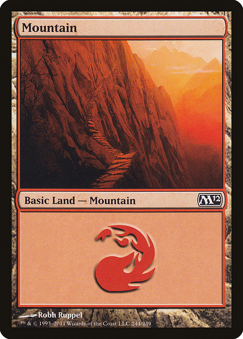 (英)山 / Mountain【M12】 No.244