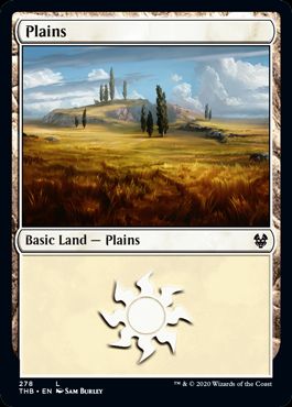(英)【Foil】平地 / Plains【THB】 No.278