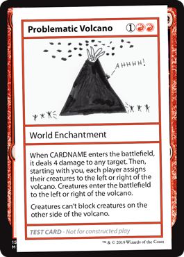 (英)Problematic Volcano【MB1-TEST】 後期版 No.060