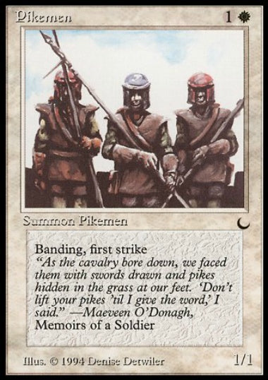 (英)長槍兵 / Pikemen【DRK】 No.015