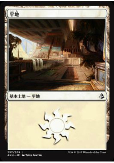 (日)平地 / Plains【AKH】 No.257